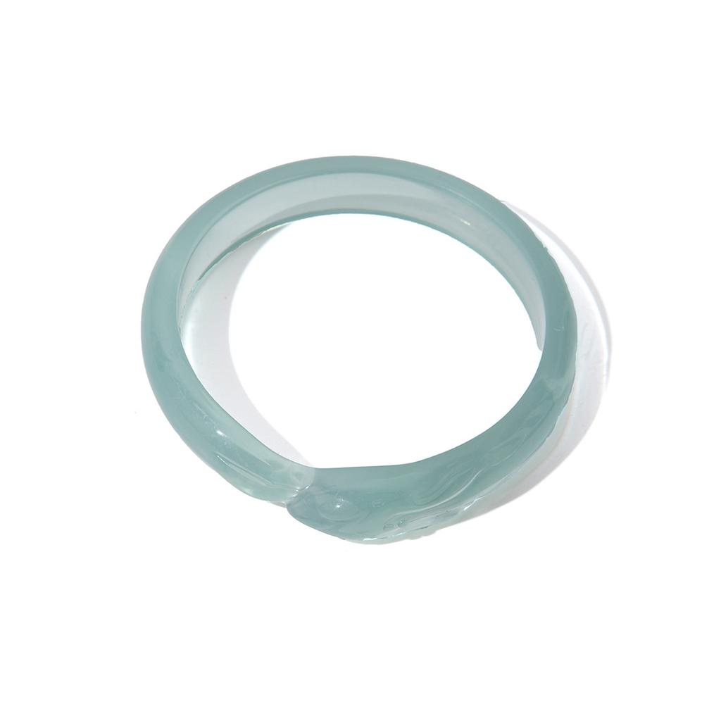 Mori Translucent Sky Blue Jingle Bracelet, Light Luxury Design Sense, High Value, Small Fresh Temperament Jewelry