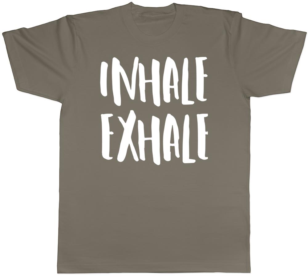 Inhale Exhale Yoga Exercise Unisexs Unisexs Unisex Tee TShirt