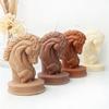 Horse Head Silicone Candle Mold Creative Animal Soap Resin Plaster Mould Ice Chocolate Cake Baking Set Home Decor Gift