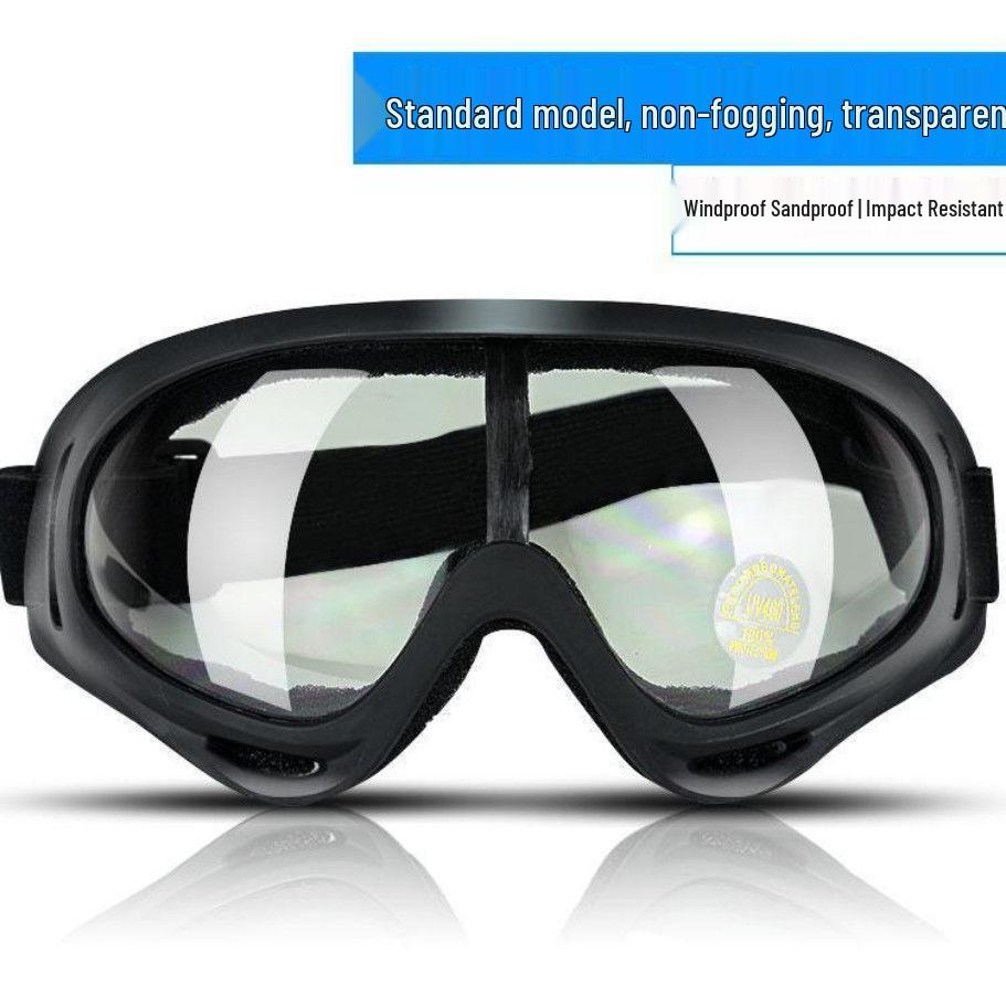 High-Definition Anti-Fog Cycling Goggles - Wind, Sand, Splash & Dust Protection for Men & Women