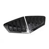 Side Window Louver Cover for Mazda 3 Axela Sedan   -25 Glossy Black
