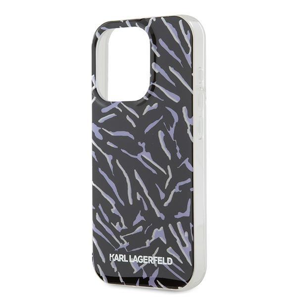 Karl Lagerfeld Klhcp15Xhzbpkccu Iphone 15 Pro Max 6.7 Fioletowy/Purple Zebra With Cord