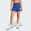Adidas Originals Vrct Graphic Shorts Letter Logo Print Striped Color Block Casual Shorts Women Shorts Dark-Blue IT9854