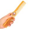 Wide & Fine Tooth Spinning Cutting Comb with Bearing Anti-static Barber Comb  for Salon