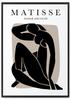 Poster Henri Matisse Black Figure