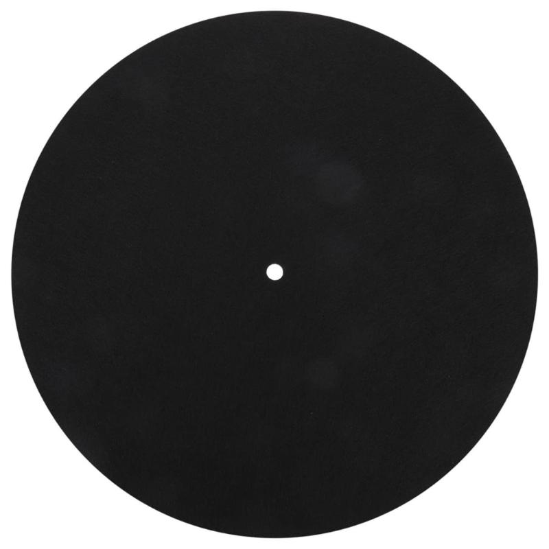 Wool Felt Slipmat for Vinyls Records Players, 12inch AntiStatic Turntables Mats with Enhances Bass and Noise Reductions