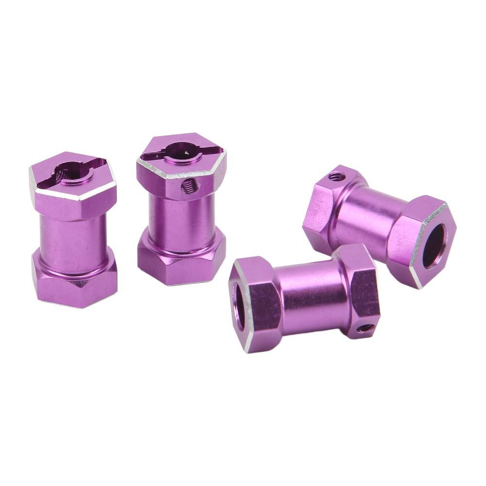 4Pcs/Set Metal RC Wheel Hex Hub 12mm Crawler Wheel Adapter For 1/10 RC Crawler
