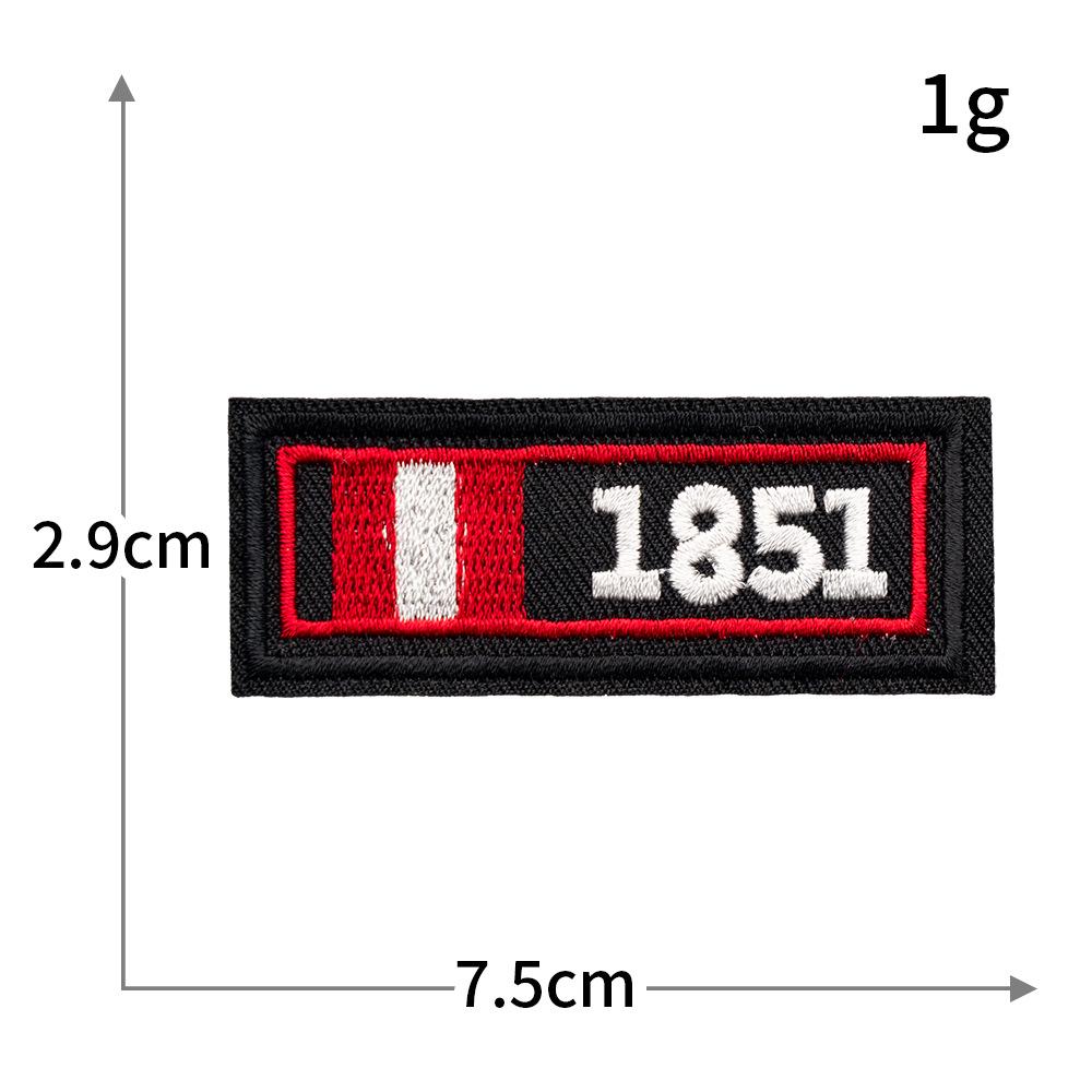 Personalized Trendy Letter Embroidery Patch for Clothes, Jackets, Bags, & Streetwear