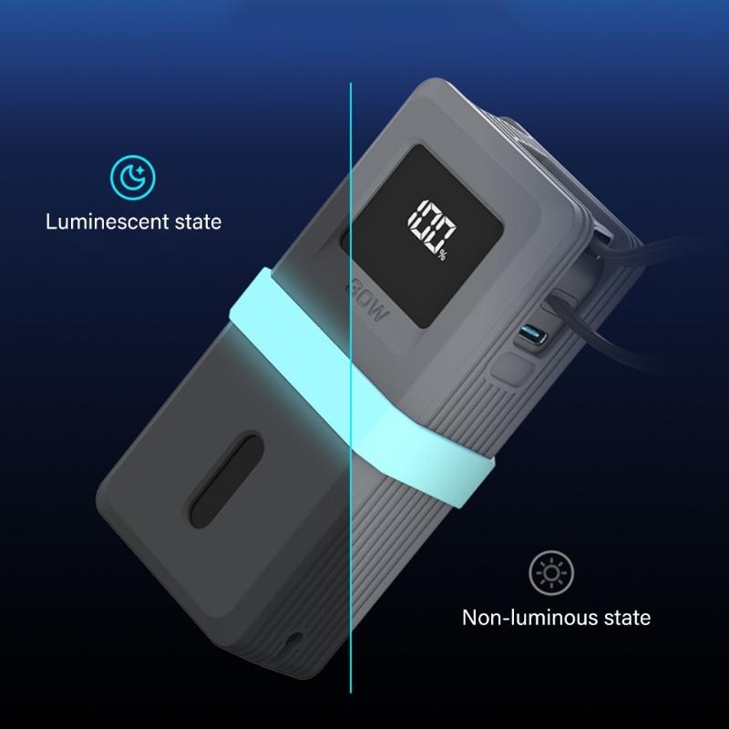 Shockproof Chargers Case Housing Universal Fit For Power Backup Nonslip Silicone Cover Easy Snap Installation Material