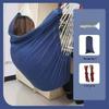 Indoor Hanging Chair Swing for Students – Children's Bedroom Door Frame Hammock, Dormitory Swing, or Courtyard Cradle Seat