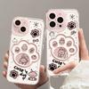 Cute Cat Dog Cartoon Pattern Phone Case For iPhone 17 16 15 14 Plus Pro Max 12 11 13 X XS XR Plus 16E 17Air Soft Clear Cover
