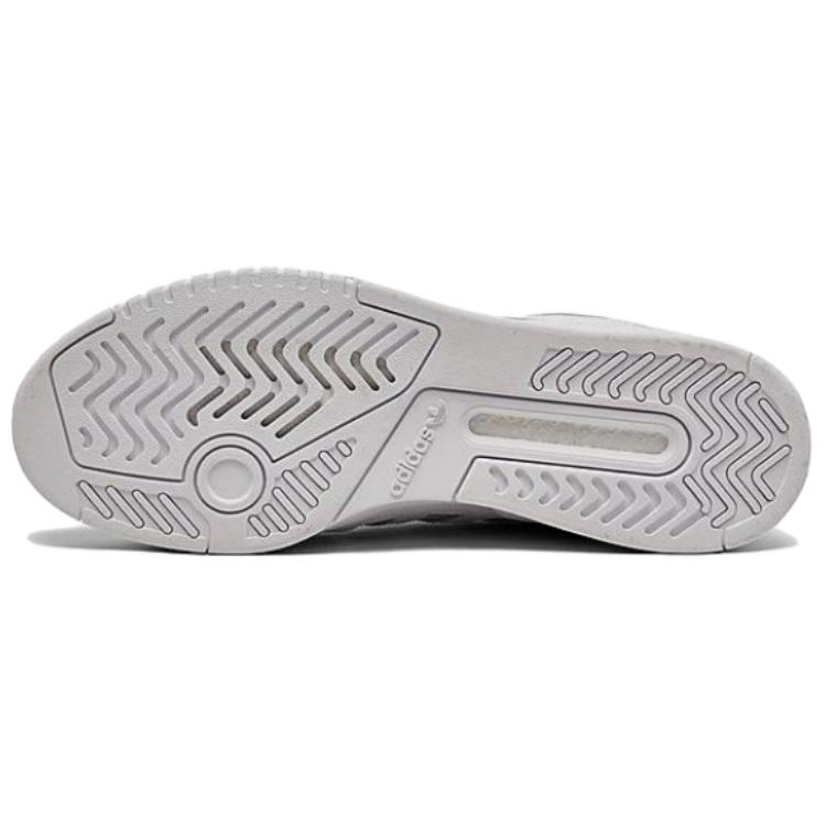 Adidas Originals Drop Step Low Slip Resistant Abrasion Resistant Low top Skateboard Shoes Men's White FZ5988