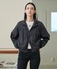 Bibyseob Shirred Windbreaker Black [T43]