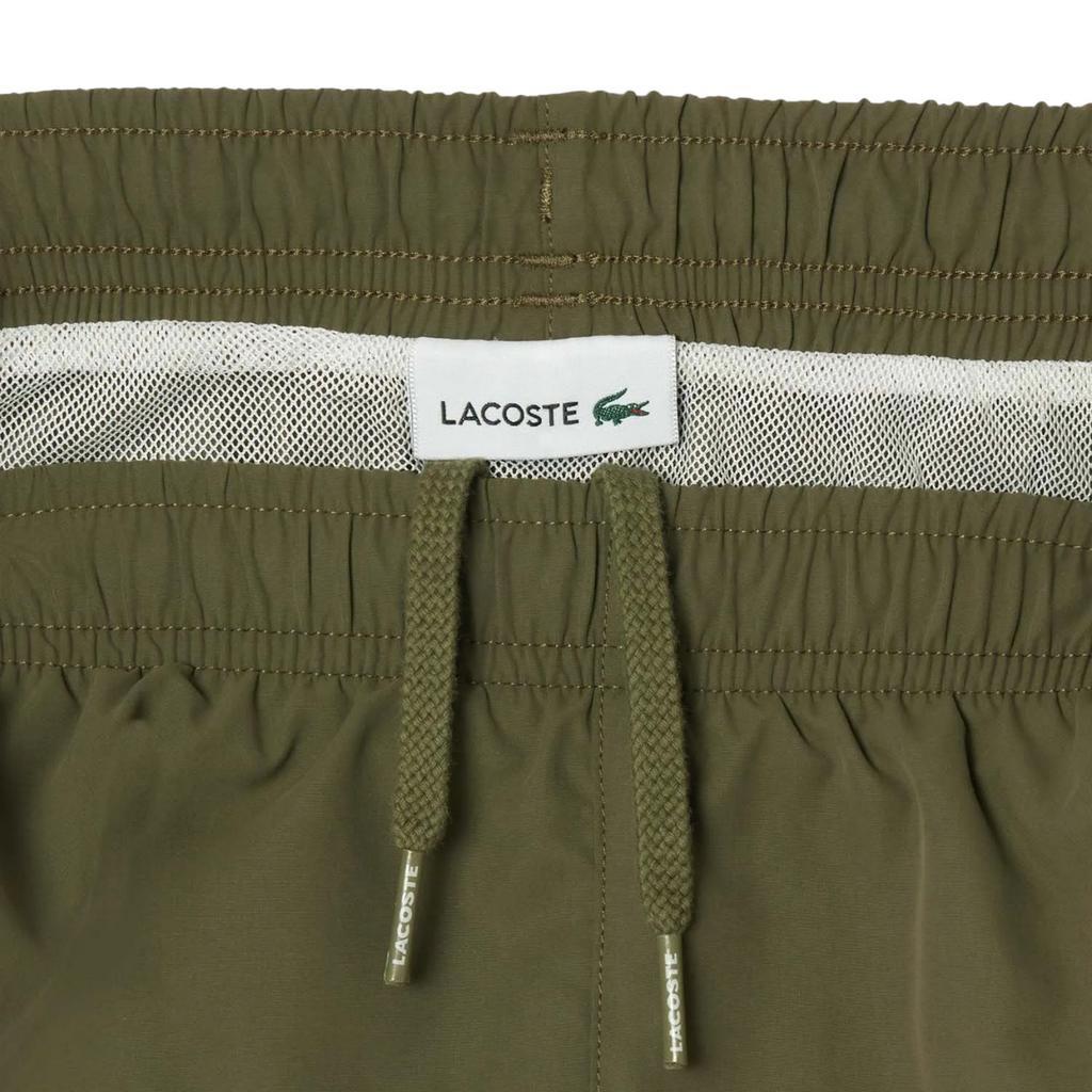 Lacoste Boys Colour Block Taffeta Swimming Trunks