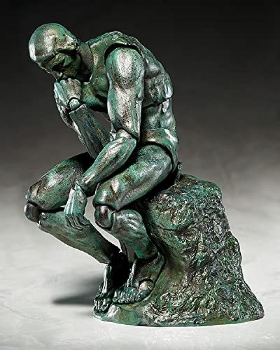 Figma The Thinker from The Table Museum, Non-scale ABS & PVC Pre-painted Action Figure, Third Resale