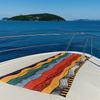 Colorful Wavy Stripes Quick Drying Bath Towel Microfiber beach towel - light weight swimming camping  yoga beach out