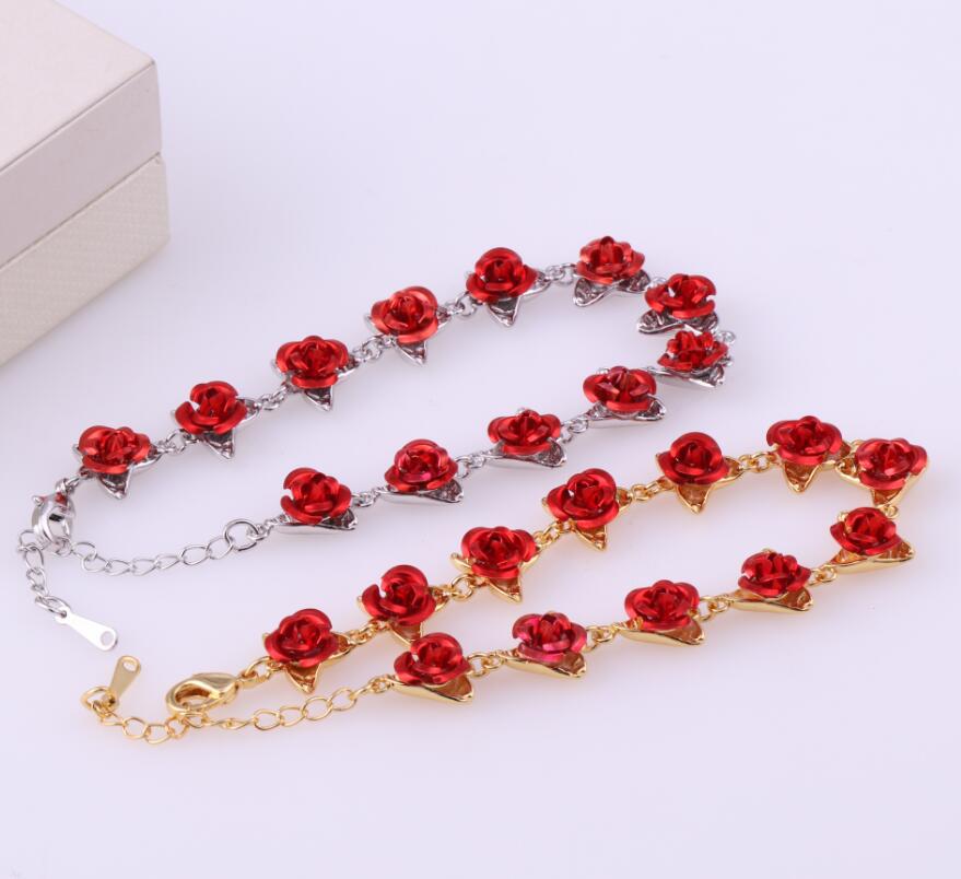 Rose Gold-Plated Women's Bracelet - European & American Simple Korean Design