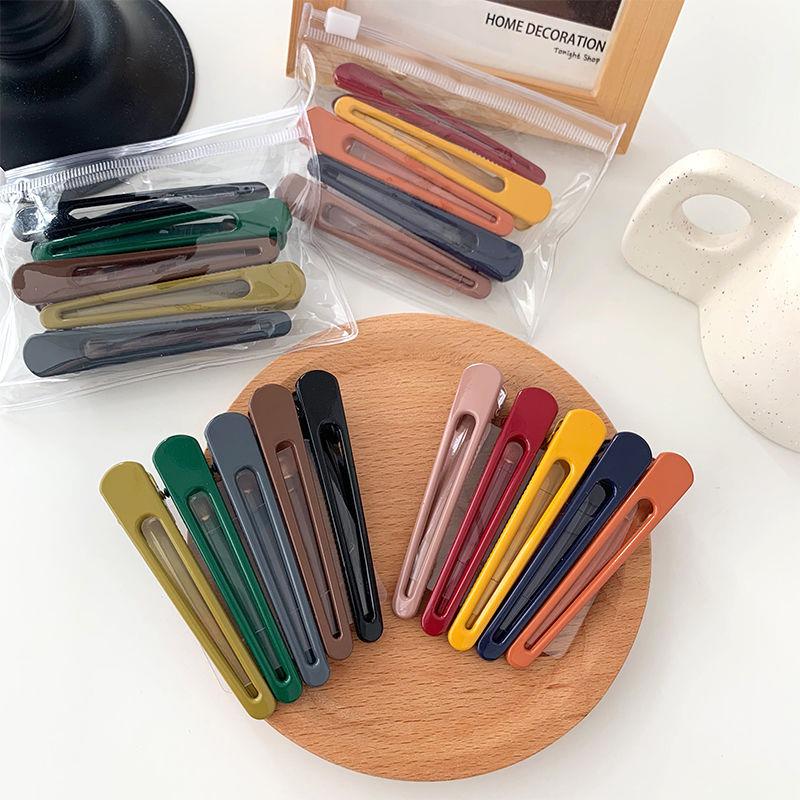 Vibrant Candy Color Hairpin for Girls - Japanese & Korean Style Clip for Bangs & Side Hair