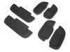 Carbon Fiber Rubber Door Handle Protector for Every Every Wagon DA17W TRISTAR'S Van, DA17V,