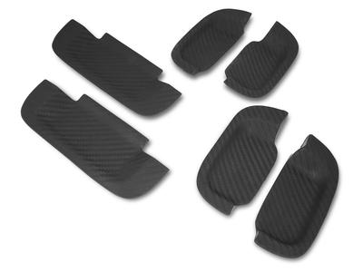TRISTAR'S [Every Van Every Wagon DA17V DA17W] Door Handle Door Knob Rubber Protector (Carbon Fiber Style Rubber)