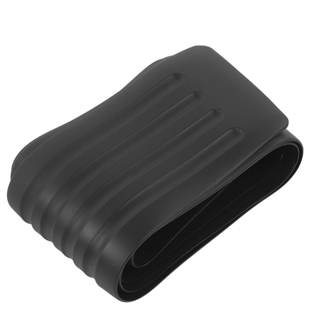 Universal Car Trunk Rear Bumper Guard Strip PVC Trunk Door Trim Cover Protector Black90 X 8cm