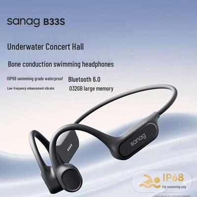 Senna B33S Bone Conduction Bluetooth Swimming Headset