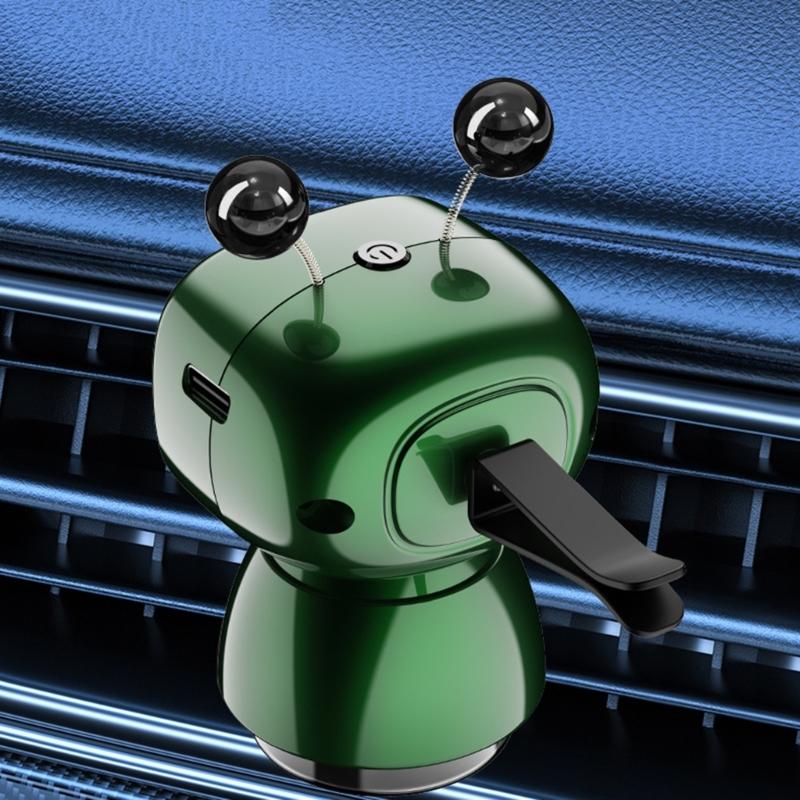 Fragrances Car Diffuser Robot Design Scent Clip with Adjustment Fragrances Unique Robot Car Air Freshener for Air Vent
