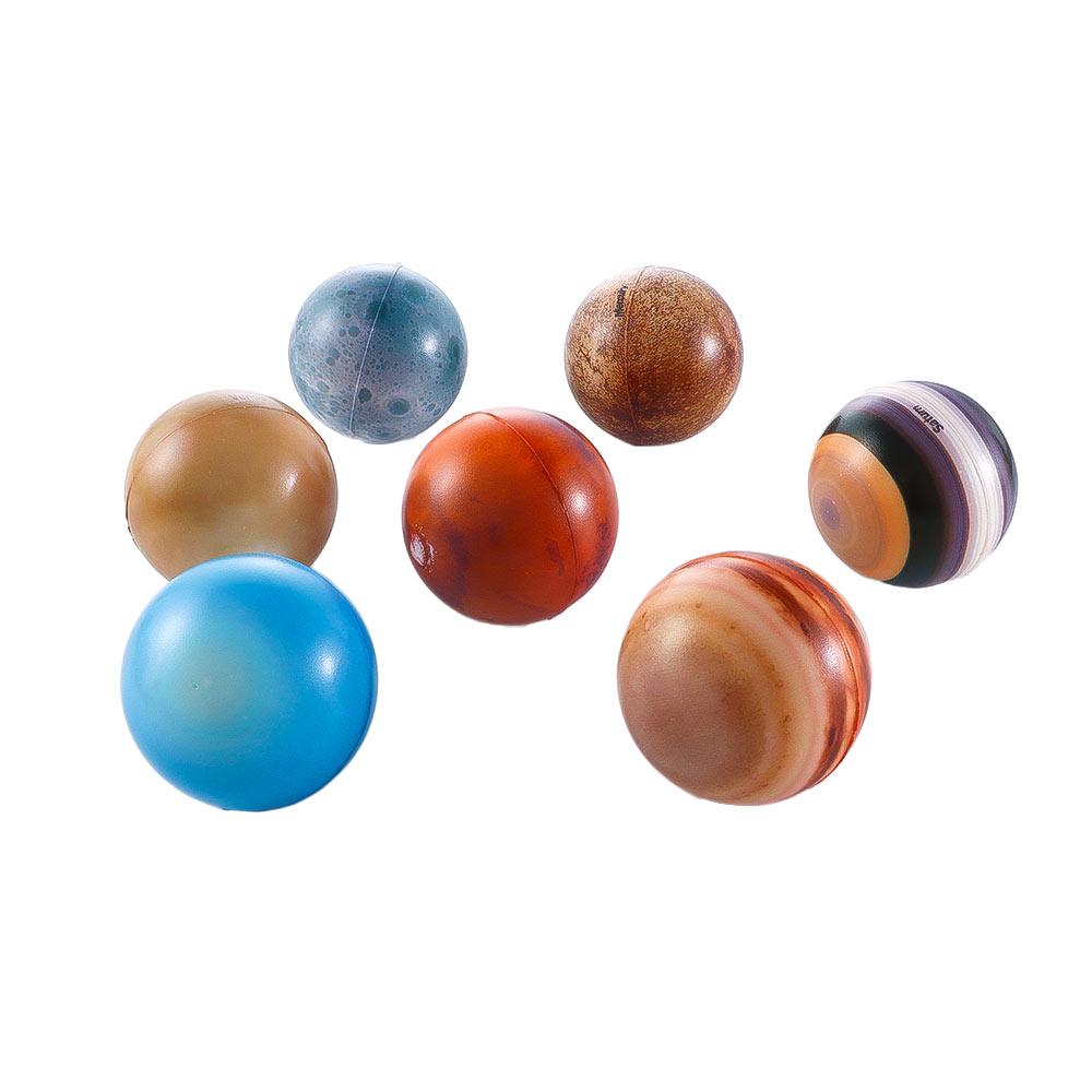 Solar System Bouncy Ball Ball Toy Moon Star Ball Printing Star Ball Earth Globe Ball Eight Planets