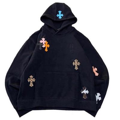 Moletom com capuz estampado com padrão de abelha da moda Y2K