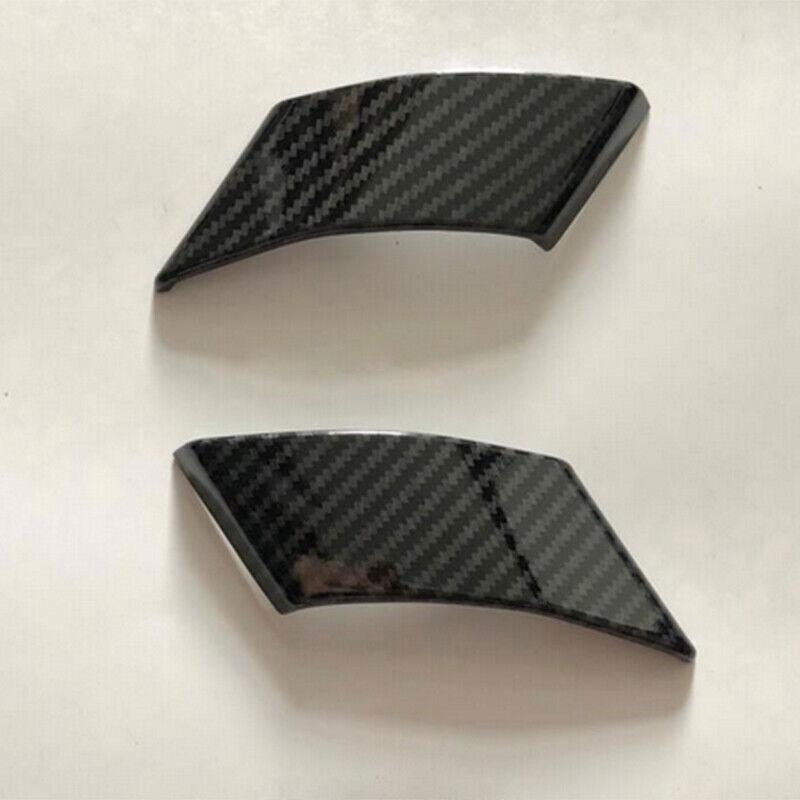 Carbon Fiber Front Door Window A Pillar Cover Trim For Toyota RAV4 -