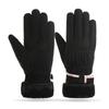 Womens Winter Warm Gloves With Touchscreen Compatibility Grip Outdoor Skiing Cycling Driving