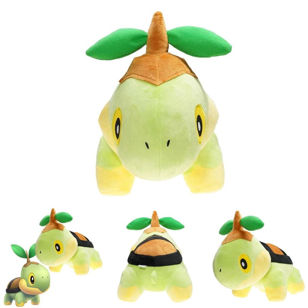 Lovable Pokemon Turtwig Plush Doll With High-density Plush Material For Maximum Softness