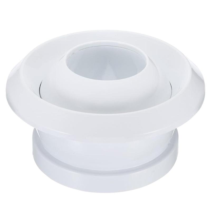 ABS-Dachüberstandslüfter Frei drehbarer Lüftungsschlitz Multifunktions-Lüftungsschlitz Bietet 360-Grad-Luftströme für verbesserte Raumluft