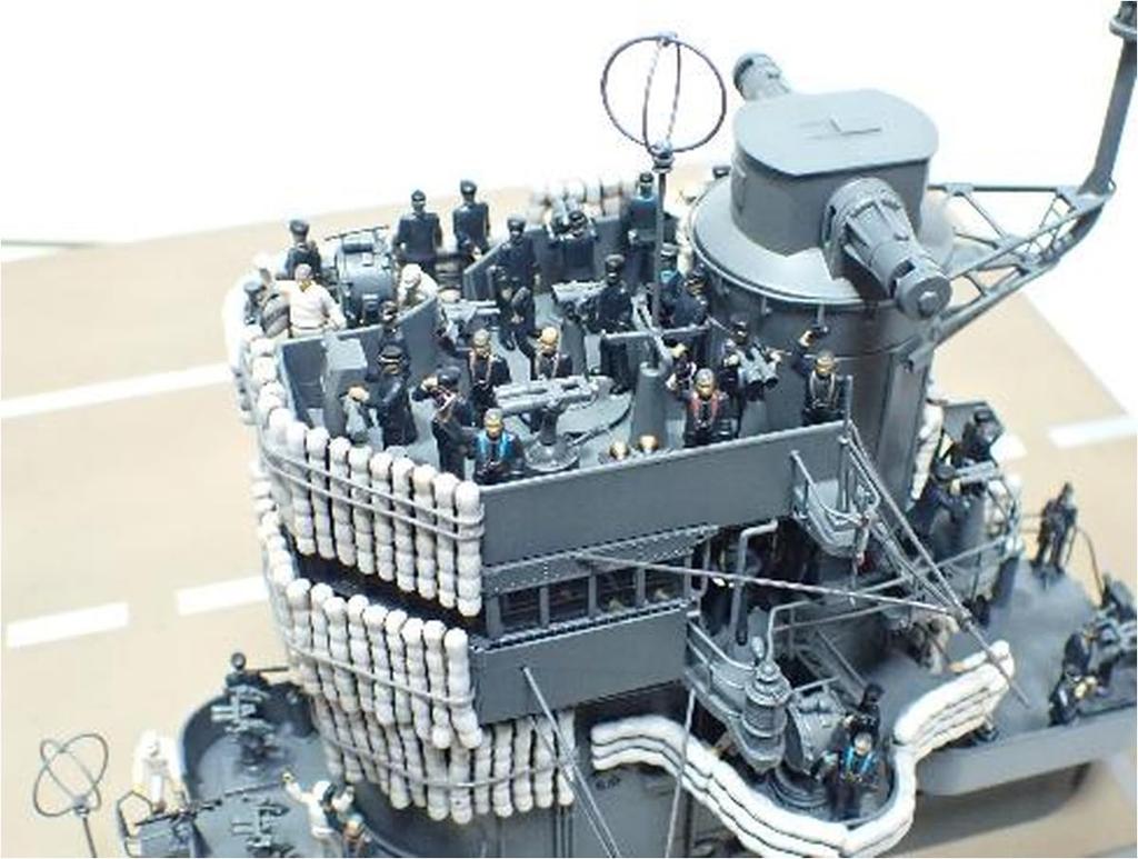 Beaver Corporation Scale Japanese Navy Officer and Lookout 3D Printer BELF7218 1/72 Figures, 29-Piece Set, Kit,