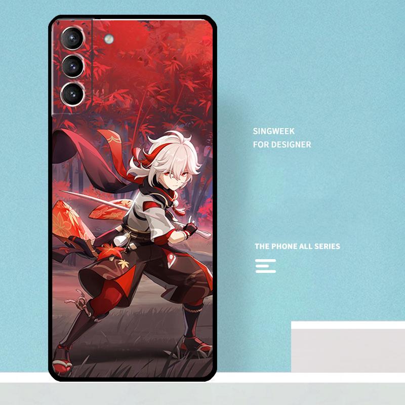 

Genshin Impact Kaedehara Kazuha Case For Samsung Galaxy S25 Ultra S21 S22 S23 S24 Ultra S9 S10 S20 Plus S25 FE Phone Cover Galaxy S24
