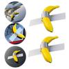 Bandă adezivă banană pictată manual Autocolant amuzant pentru mașină Aderență puternică Aspect realist Autocolant creativ amuzant pentru bara de protecție Decal pentru mașină
