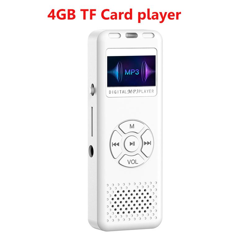 

Mini Pocket MP3 Player Portable Hifi Sound Walkman Built-in Speaker Max 64GB TF Card Music Player Support Recording FM Ebook