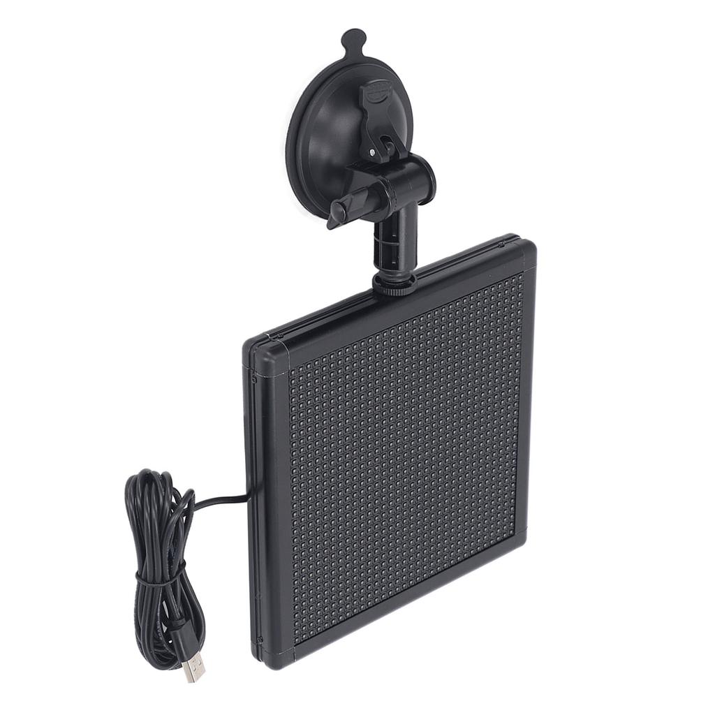 LED Car Sign 185x185x22mm 32x32 Resolution Wifi APP Control Programmable LED Sign Board