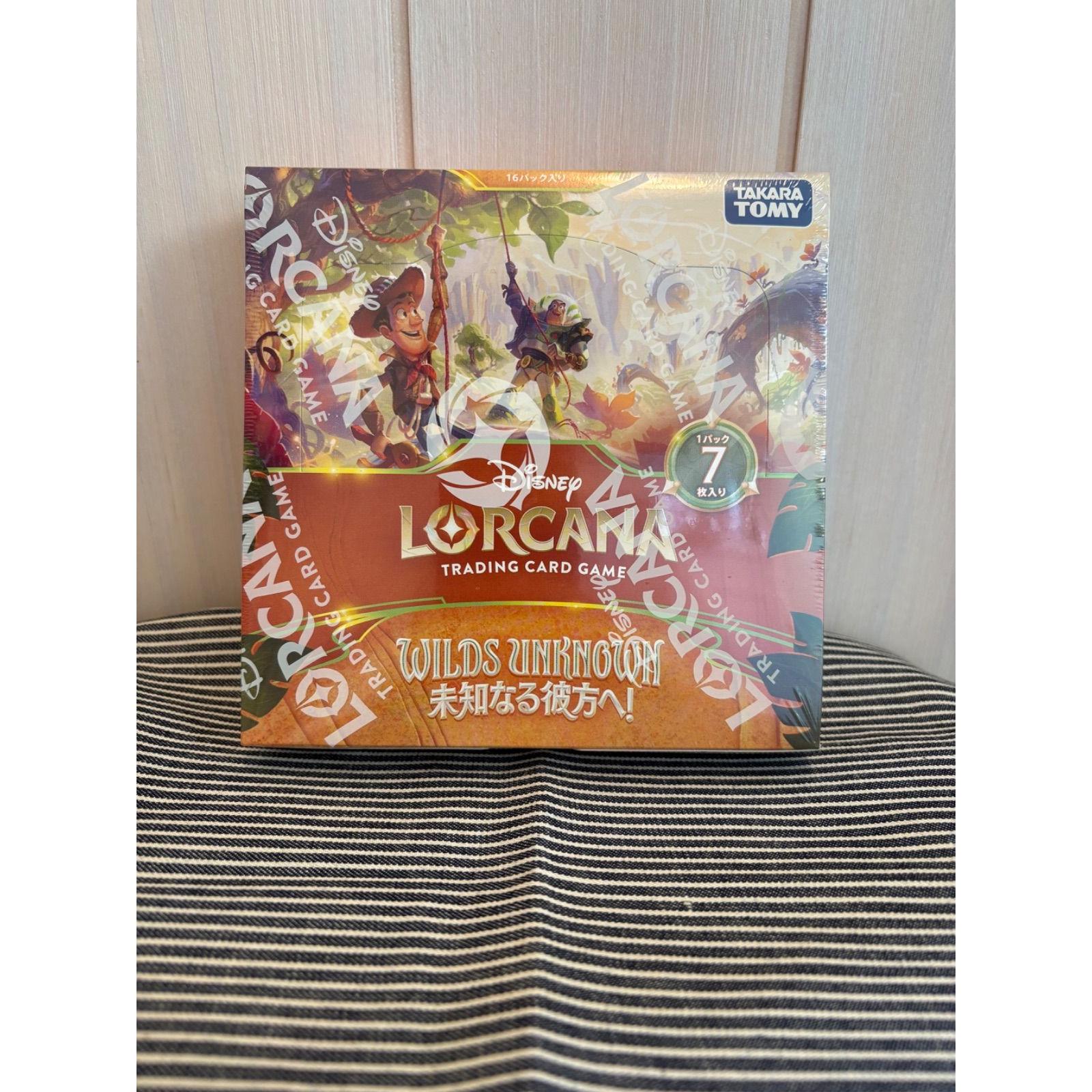 Used [Unopened with shrink box] To the unknown beyond Lorcana BOX LORCANA