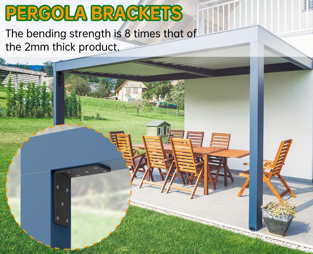 Heavy Duty L-Shaped Corner Braces Right Angle Braces 90 ° Angle Brackets Durable Thickened L-Corner Braces Load-Bearing