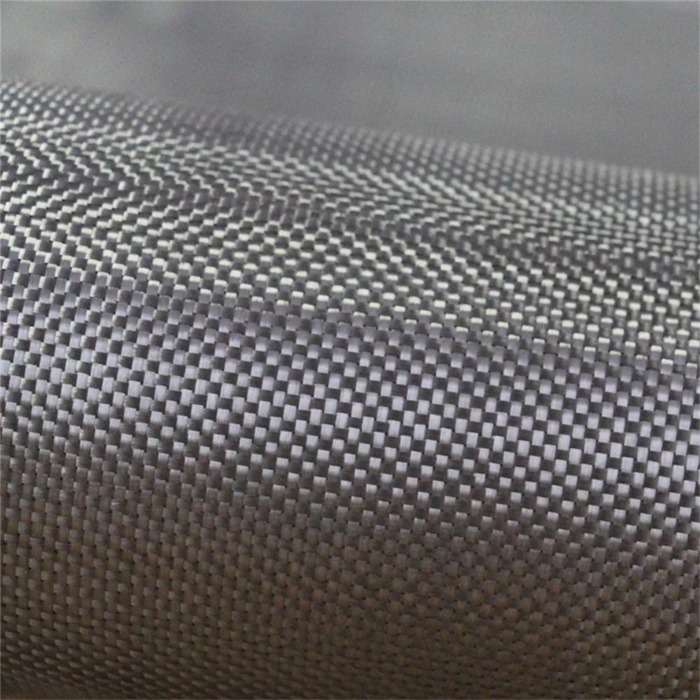 12"× 60" Real Carbon Fiber Fabric 3K 220Gsm 2X2 Twill Weave Cloth Black