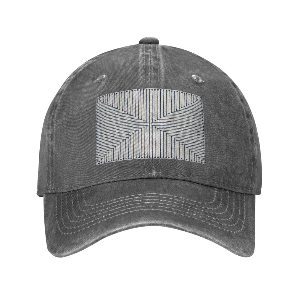 Jonathan Adler Inkdrop Slate Blue Denim Fabric Cap Casual Baseball Caps Adjustable Hat Summer Unisex Baseball Hats