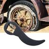 Pry Bar Wrench Adapter Head Crowbars Adapter Head Tool Fit 3/8 Ratchet Pry Bar Wrench Adjustable Angle Head Pry