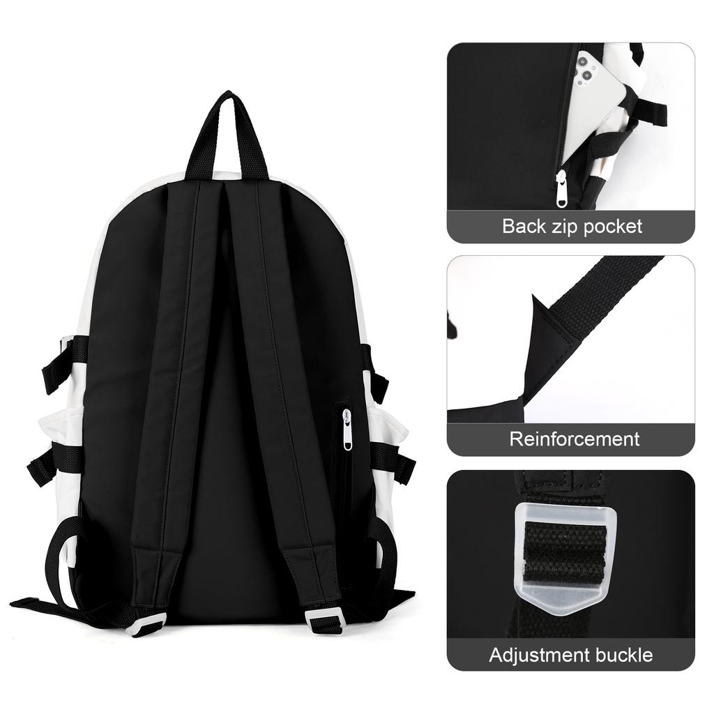 College Laptop Backpack for Men Women, Lightweight School Backpack for Teens, Spacious Durable Travel Backpack Women Work Bag
