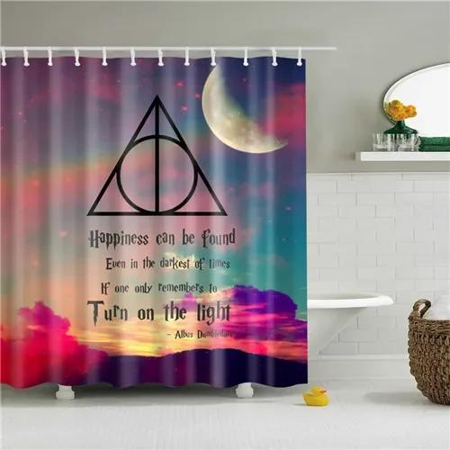 Modern Shower Curtains Bathroom Curtain Scenic City Beach Bath Curtain Frabic Waterproof Polyester With Hooks