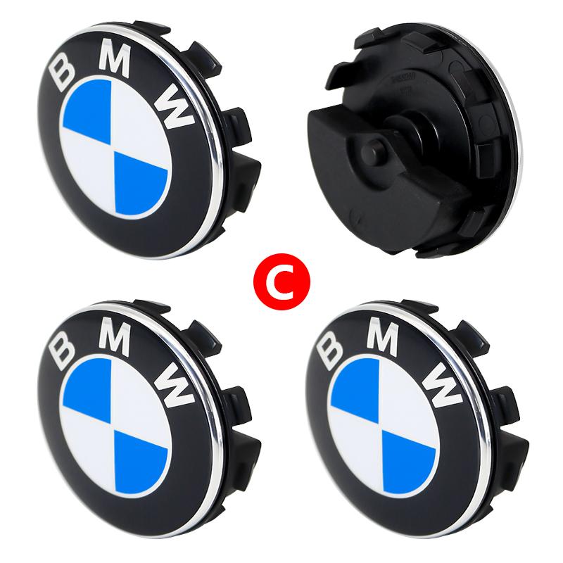4 Stück 56mm 68mm ABS Schwimmende Radnabenkappe Für BMW E39 E46 Auto Tuning Teile E60 F45 F48 F49 F39 F90 Ersatz-Radnabendeckel
