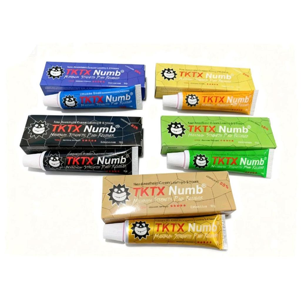10g Tattoo Anesthetic Fast Skin Numbing New Colors10% 16% 18% 20% 22% 23% 75% 99.9%T Cream Semi Permanent