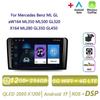Autoradio Android 17 pour Mercedes Benz ML GL aW164 ML350 ML500 GL320 X164 ML280 GL350 GL450 4G BT CarPlay sans fil