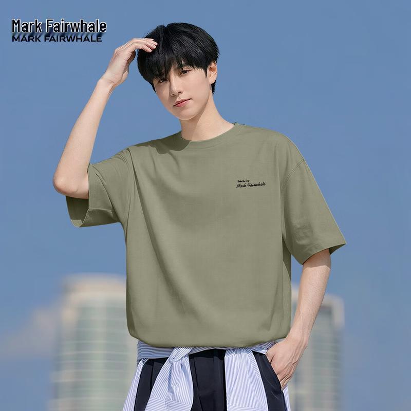 Mark Fairwhale Men s Pure Cotton Graphic Short Sleeve T-Shirt M