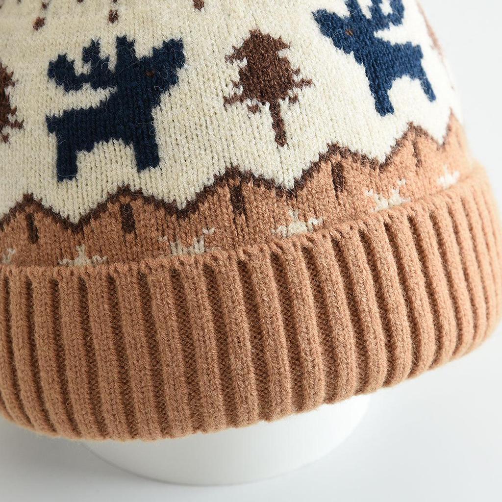 Children's Knit Winter Hat with Ear Protection - Warm, Windproof Wool Hat for Boys & Girls